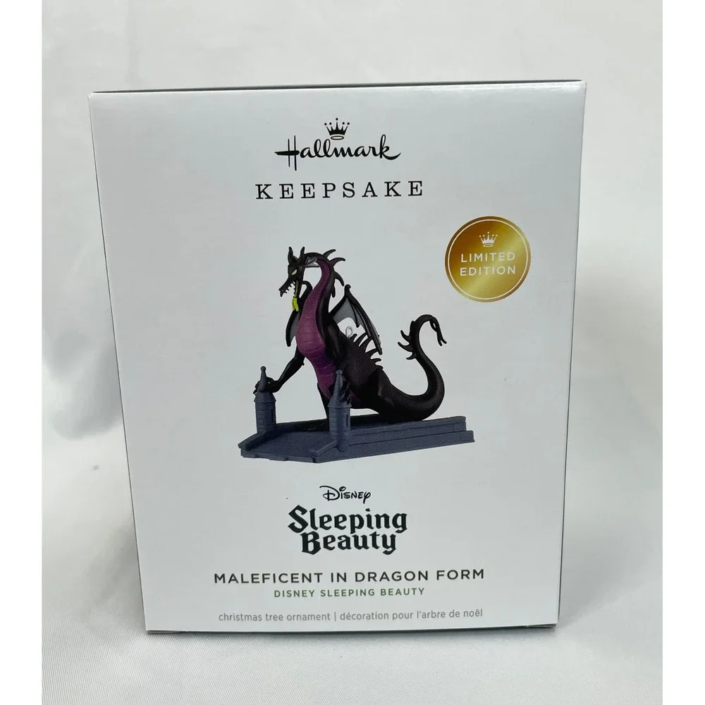 Hallmark Keepsake Ornament Disney Sleeping Beauty Maleficent Dragon 2026 Limited